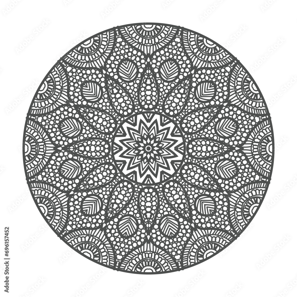 Vector luxury mandala template background and ornamental design for ...