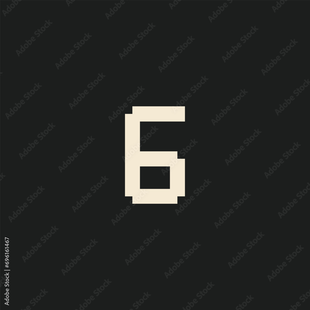 this is number in pixel art with white color black background ,this item good for presentations,stickers, icons, this is number in pixel art with white color black background ,this item good for presentations,stickers, icons,