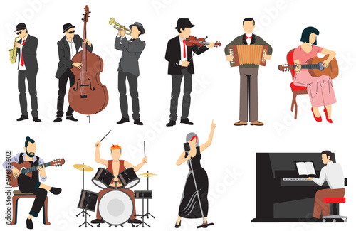 musicians set
