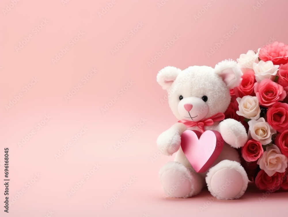Valentine decorative theme background mockup Valentine decorative theme background mockup