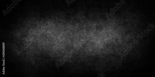 Black stone concrete grunge texture and backdrop background anthracite panorama. grunge and scratched old wall texture cement dirty gray with black background. 