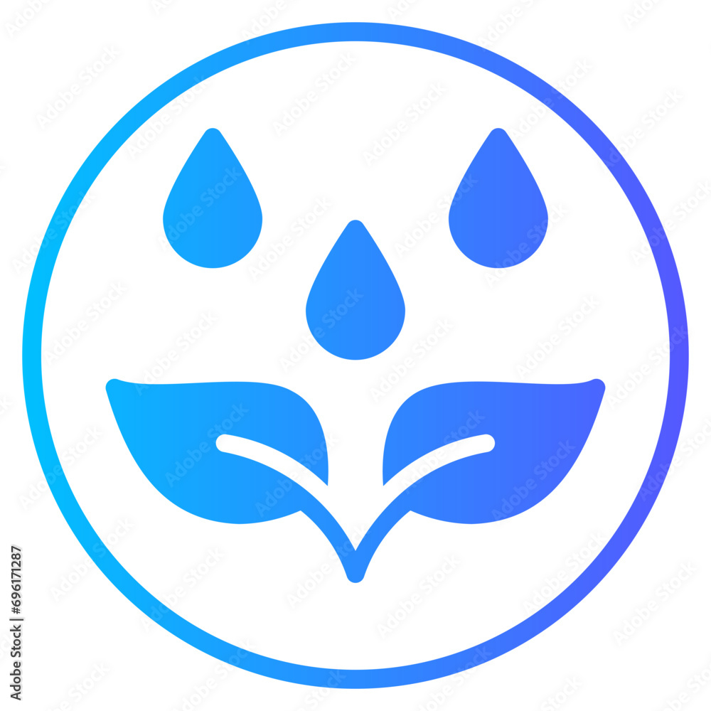 ecology gradient icon