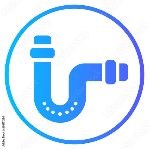drain gradient icon