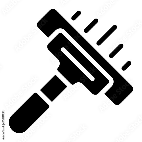 squeegee glyph icon
