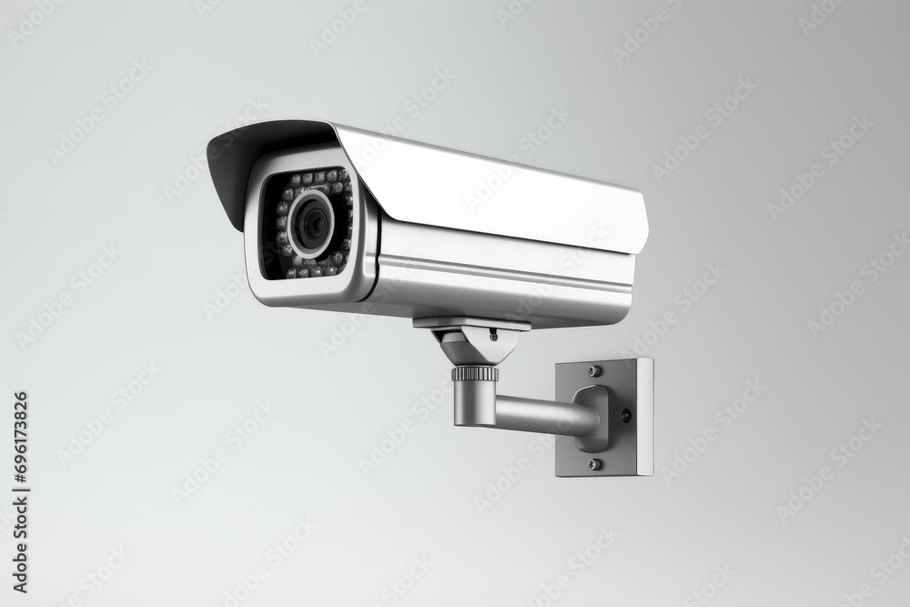 Surveillance CCTV camera isolated on white background Surveillance CCTV camera isolated on white background