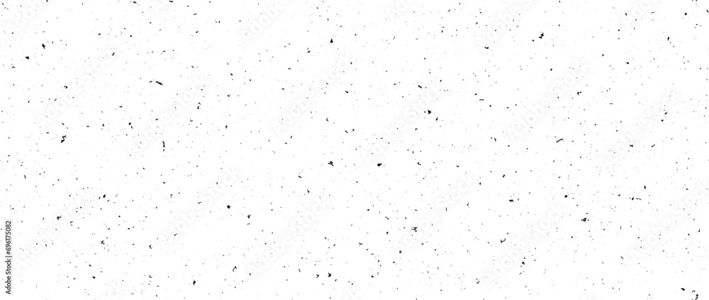 Mottled seamless pattern. Small dirty grunge sprinkles, particles, dots and spots texture. Noise grain repeated background. Overlay random grungy grit wallpaper. Vector dust distressed backdrop - obrazy, fototapety, plakaty 
