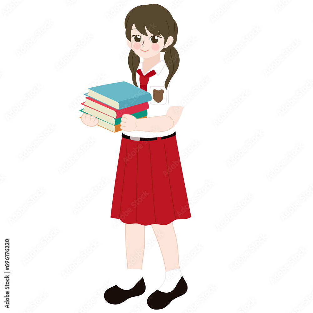 indonesia elementary school student cartoon indonesia elementary school student cartoon