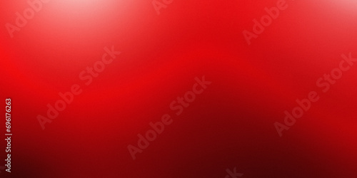 Abstract Red gradient blurred background grainy noise texture backdrop poster banner	