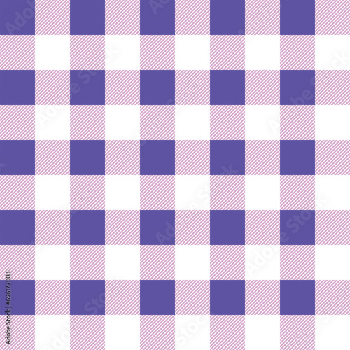 Seamless Gingham Checkered Patterns