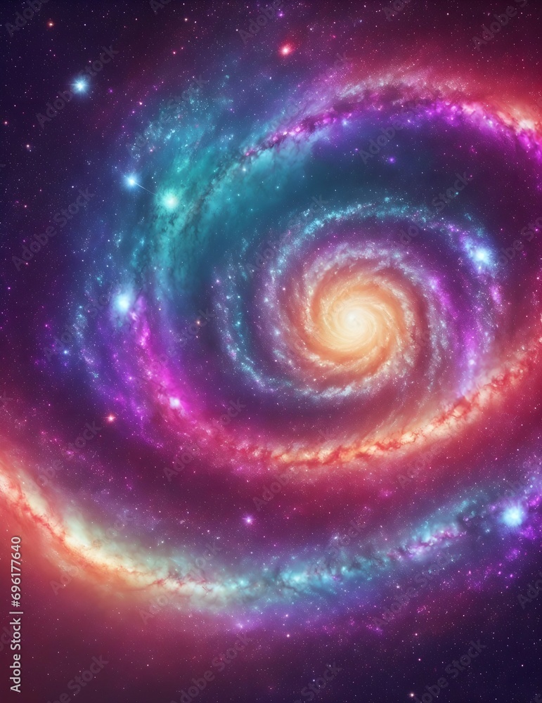 Fototapeta premium Space Galaxy Background