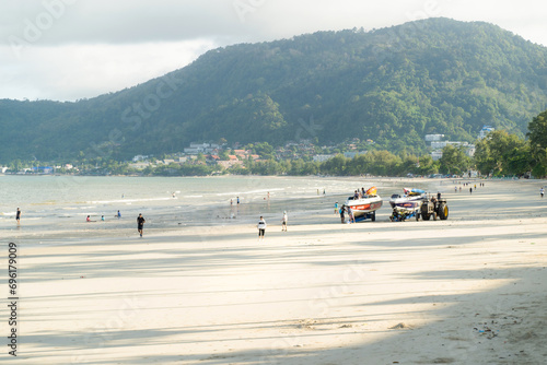 Patong in the morning has natural sunlight, suitable for relaxing. © Stock.Foto.Touch