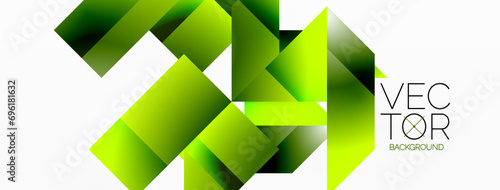 Minimalist elegance - lines, squares, triangles converge on white. Geometry essence showcased in serene harmony. Harmonizing essential shapes on a pristine backdrop