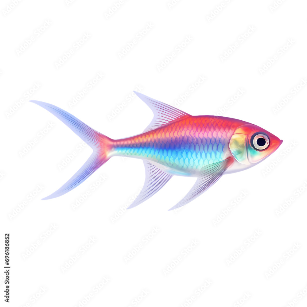 Obraz premium Fish isolated on transparent background