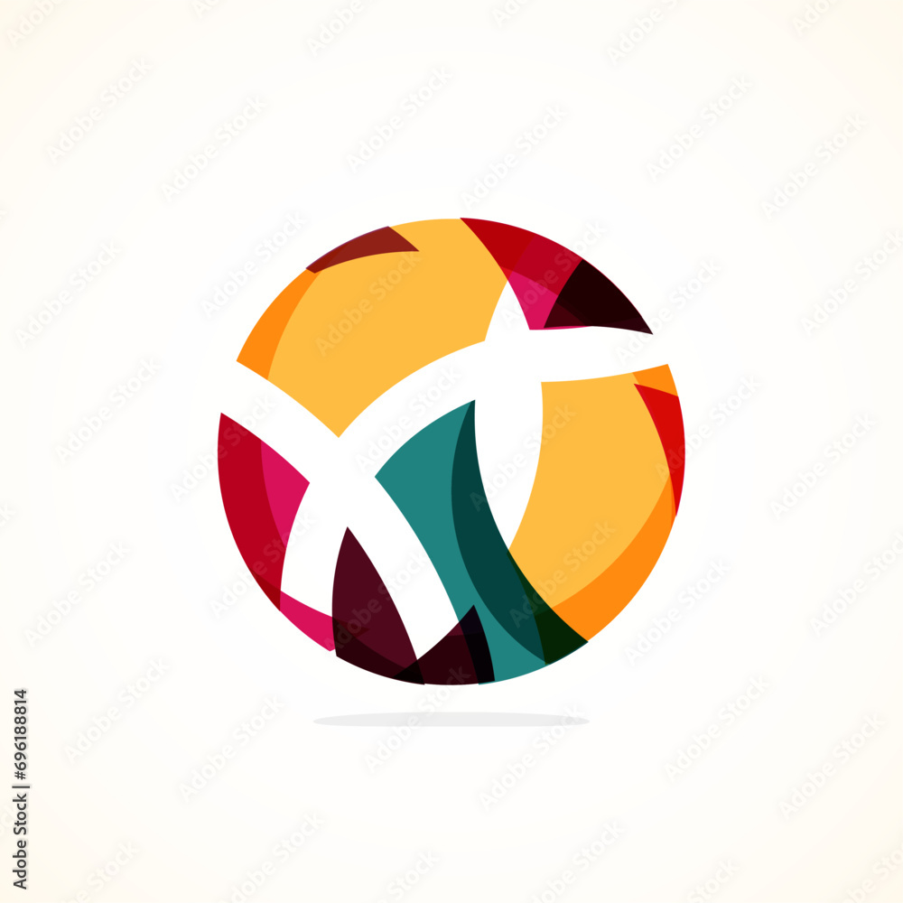 Abstract circle logo - minimalist emblem, timeless and universal shape of circle. Unique logo represent range of brands and concepts, encapsulating simplicity and creativity in single, iconic image Abstract circle logo - minimalist emblem, timeless and universal shape of circle. Unique logo represent range of brands and concepts, encapsulating simplicity and creativity in single, iconic image