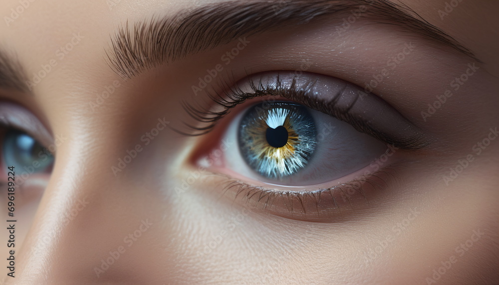Eyes that Sparkle: A Woman’s Eye with a Diamond Eyes that Sparkle: A Woman’s Eye with a Diamond