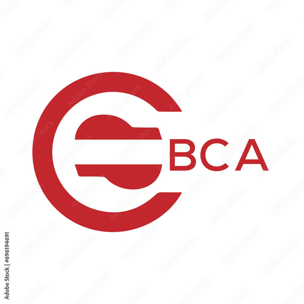 BCA Letter logo design template vector. BCA Business abstract connection vector logo. BCA icon circle logotype.
BCA Letter logo design template vector. BCA Business abstract connection vector logo. BCA icon circle logotype.