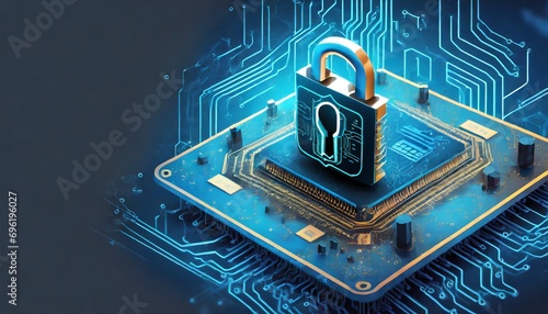 Guardian Circuitry: Cybersecurity Unveiled - Explore the Concept of a Secure Connection"