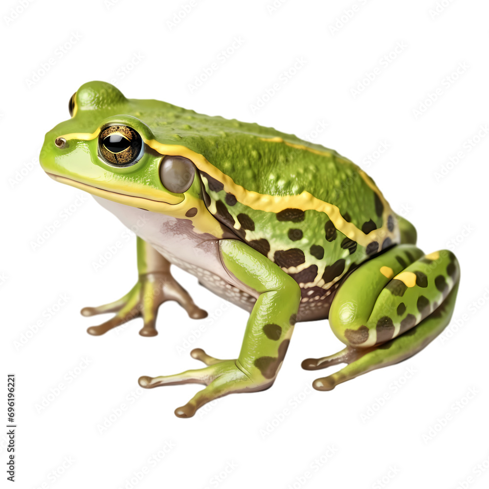 Obraz premium Frog isolated on transparent background