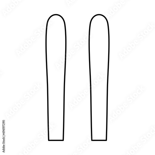 Surf Ski Icon For Logo And More