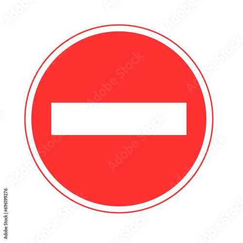 no sign