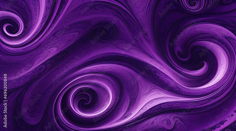 Purple wallpaper with a swirly background image.