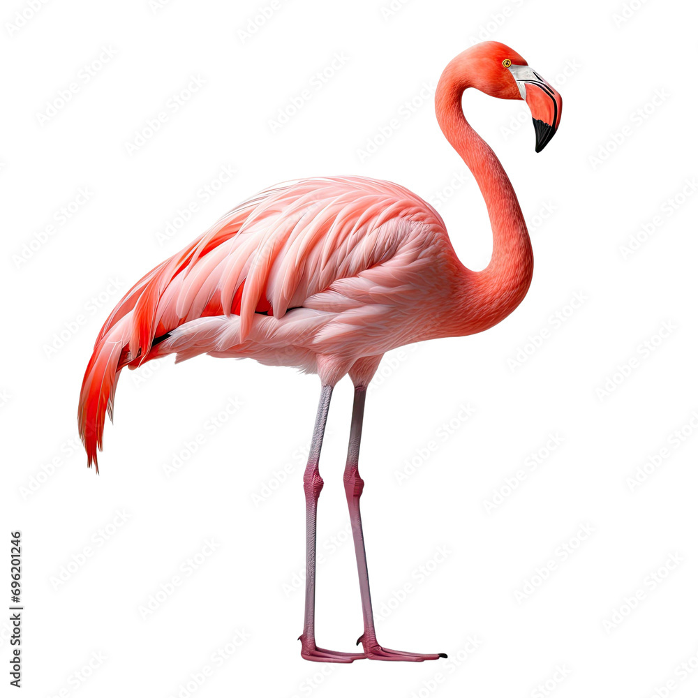 Transparent Png of Beautiful Flamingo
