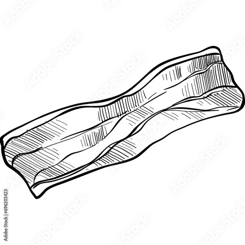 meat handdrawn illustration