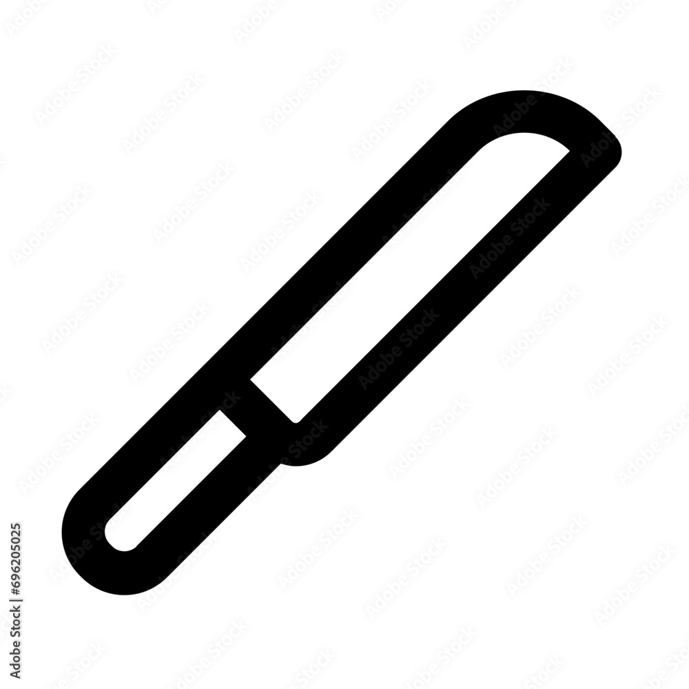 Decorating Knife Line UI Icon Decorating Knife Line UI Icon