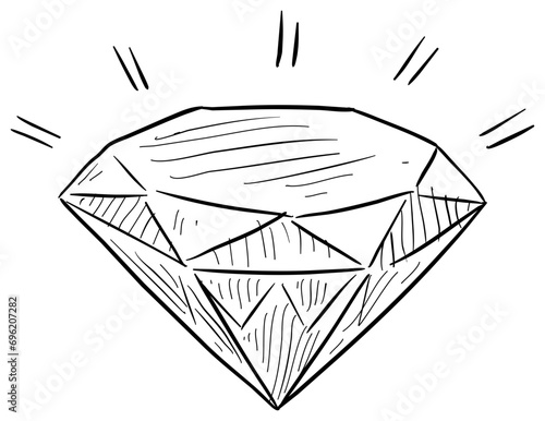 valuable handdrawn illustration