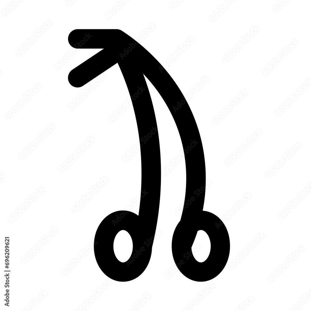 Εκτύπωση καμβά Coronary Artery Line UI Icon