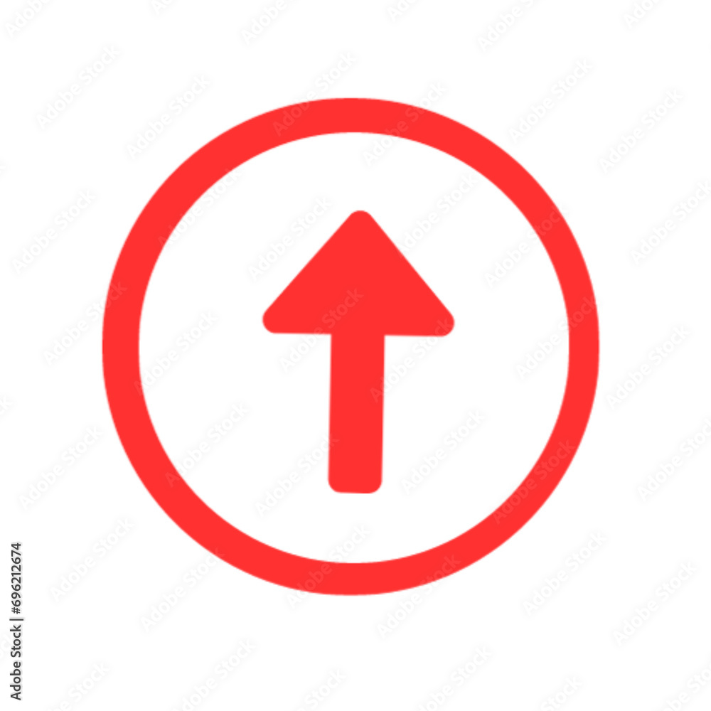 red arrow sign isolated red arrow sign isolated