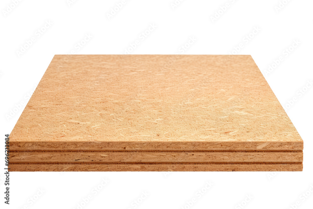 A Particleboard Isolated On Transparent Background