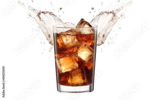 A Splash of Pure Refreshment Isolated On Transparent Background