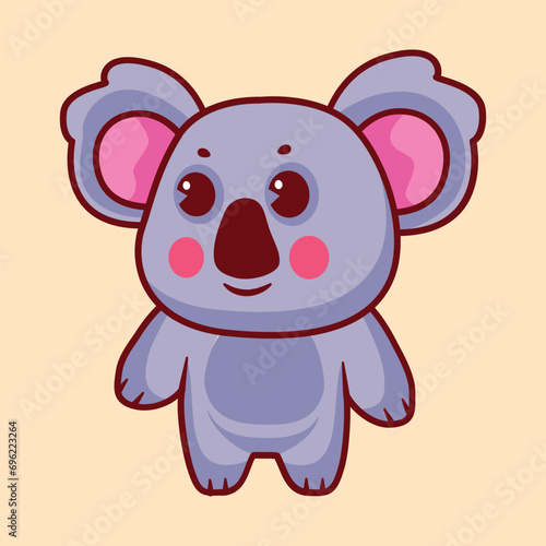 Photography Cute koala animal mascot cartoon illustration