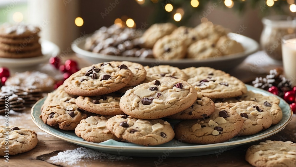cookies on a plate cookies on a plate