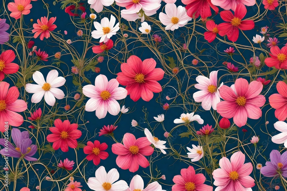 seamless floral flower pattern