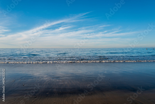 beach and sea