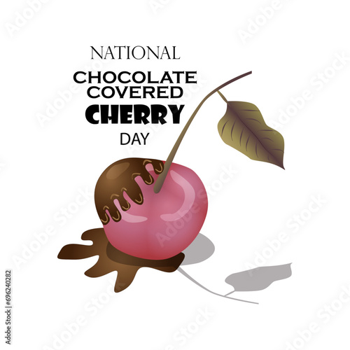 National Chocolate Covered Day Sign and Badge