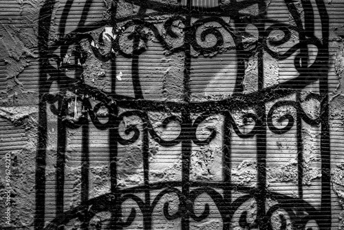 wrought iron fence photo