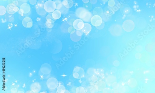 Blue Bokeh Blur Background Graphic Resources