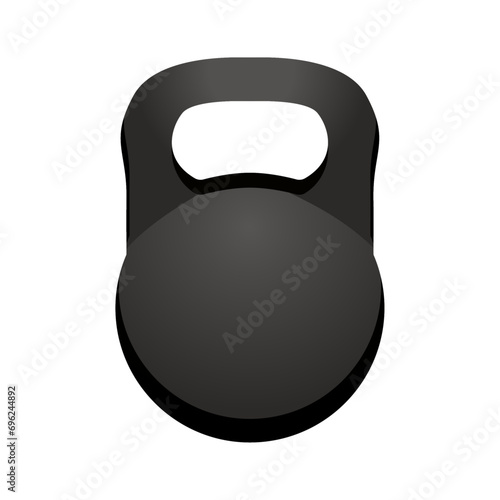 vector barbells dumbbells fitness realistic composition with isolated