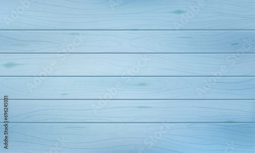 Vector empty blue wooden plank background texture