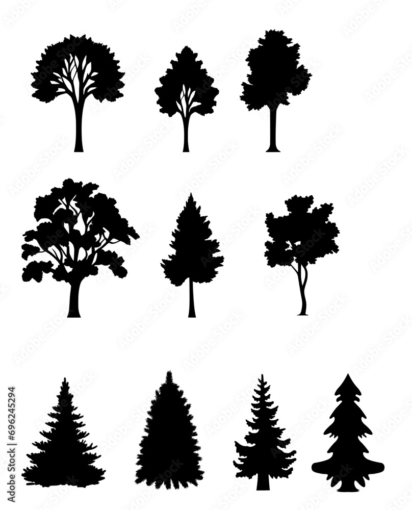 Fototapeta premium Bäume SVG