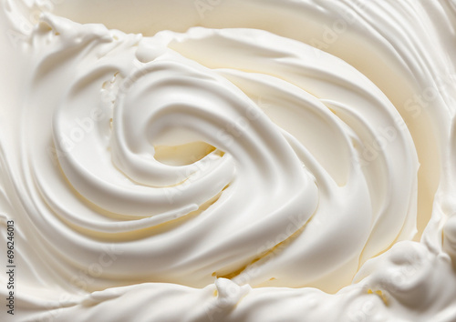 ホイップクリームの背景テクスチャー