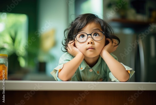 A Young Child Thinks Deep Thoughts