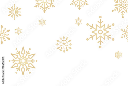 snowflakes background design vector
