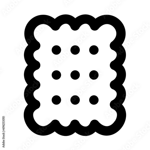 Biscuit Line UI Icon