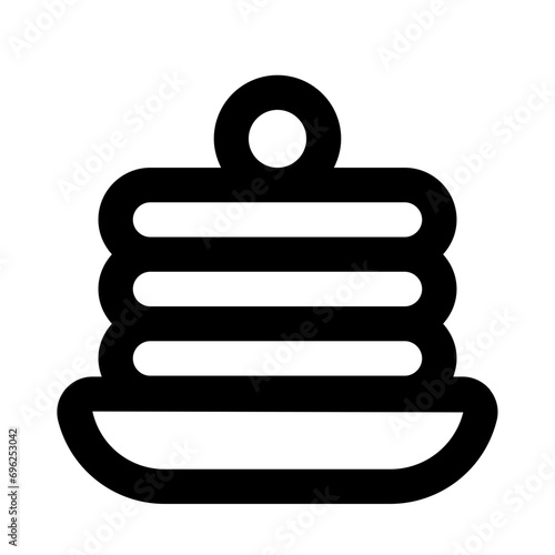 Pancake Line UI Icon