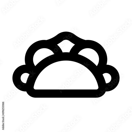 Tacos Line UI Icon