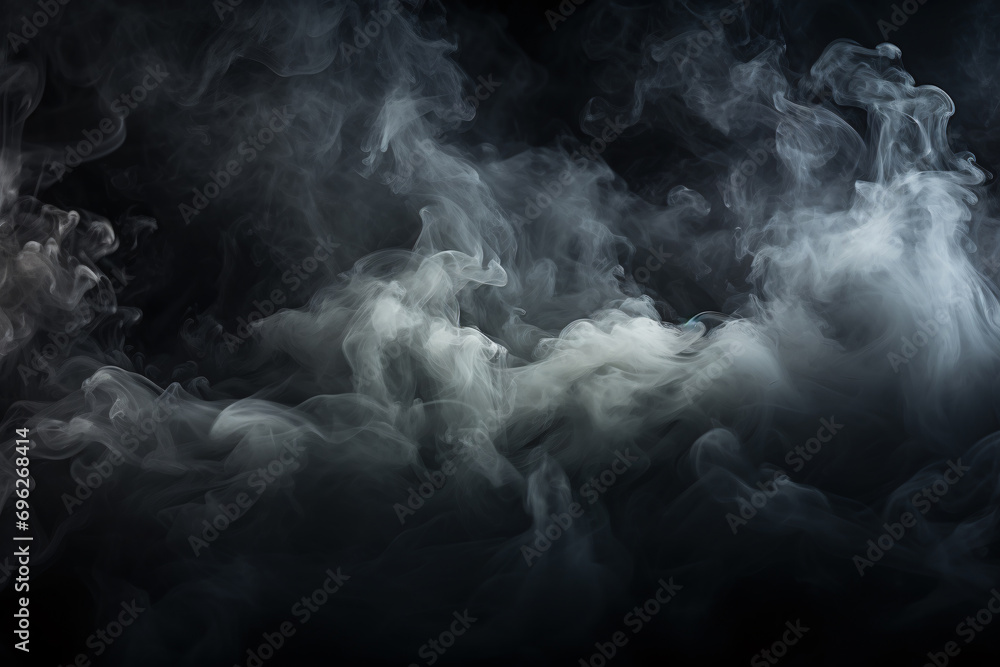 Black smoke background texture for horror theme design Black smoke background texture for horror theme design